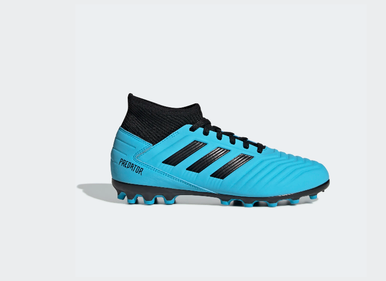 SCARPE CALCETTO ADIDAS BAMBINO G25799 PREDATOR 19.3 AG J BLU NUOVE ORIGINALI